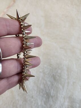 Spike Stretch Bracelet - Bold Statement Jewelry
